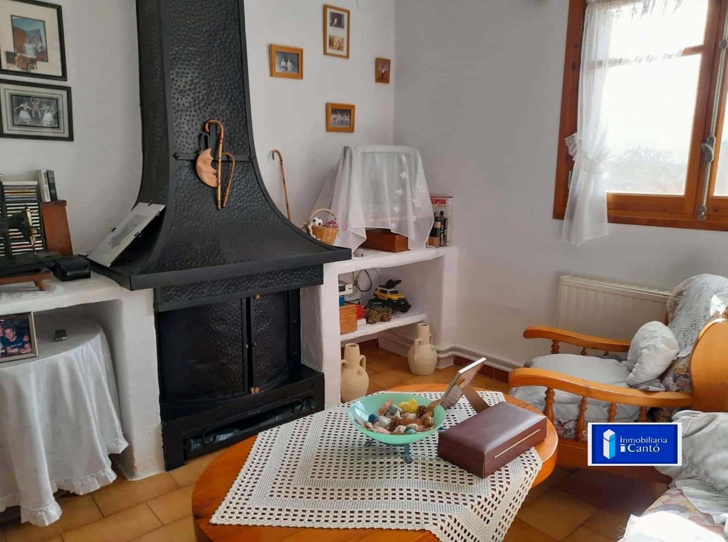 Living room of House or chalet for sale in Alcoy / Alcoi  with Air Conditioner, Heating and Private garden