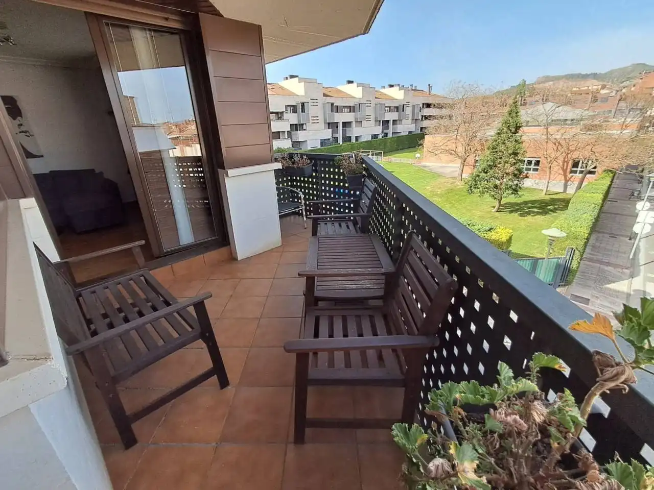 Terraza de Apartamento en venta en Lardero con Calefacción, Terraza y Trastero