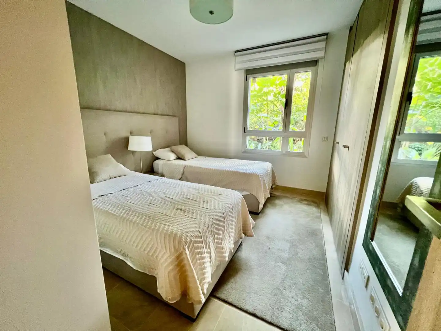 Bedroom of Apartments for rent in Marbella  with Air Conditioner, Heating and Furnished