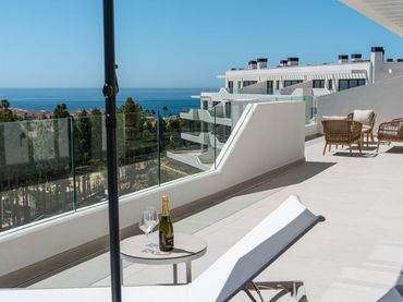 Penthouse mit Pool zum Verkauf in El Faro de Calaburra - Chaparral
