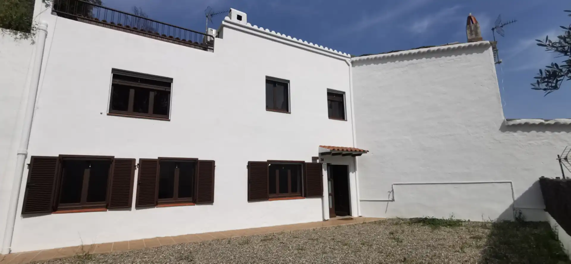 Vista exterior de Casa adosada de lloguer en Cabrera de Mar amb Aire condicionat, Calefacció i Jardí privat