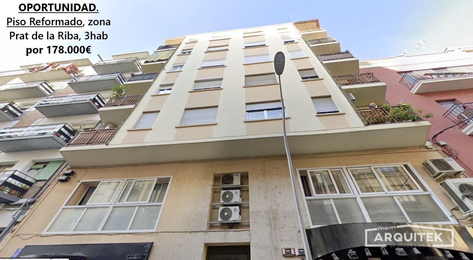 Exterior view of Flat for sale in  Lleida Capital  with Heating and Terrace