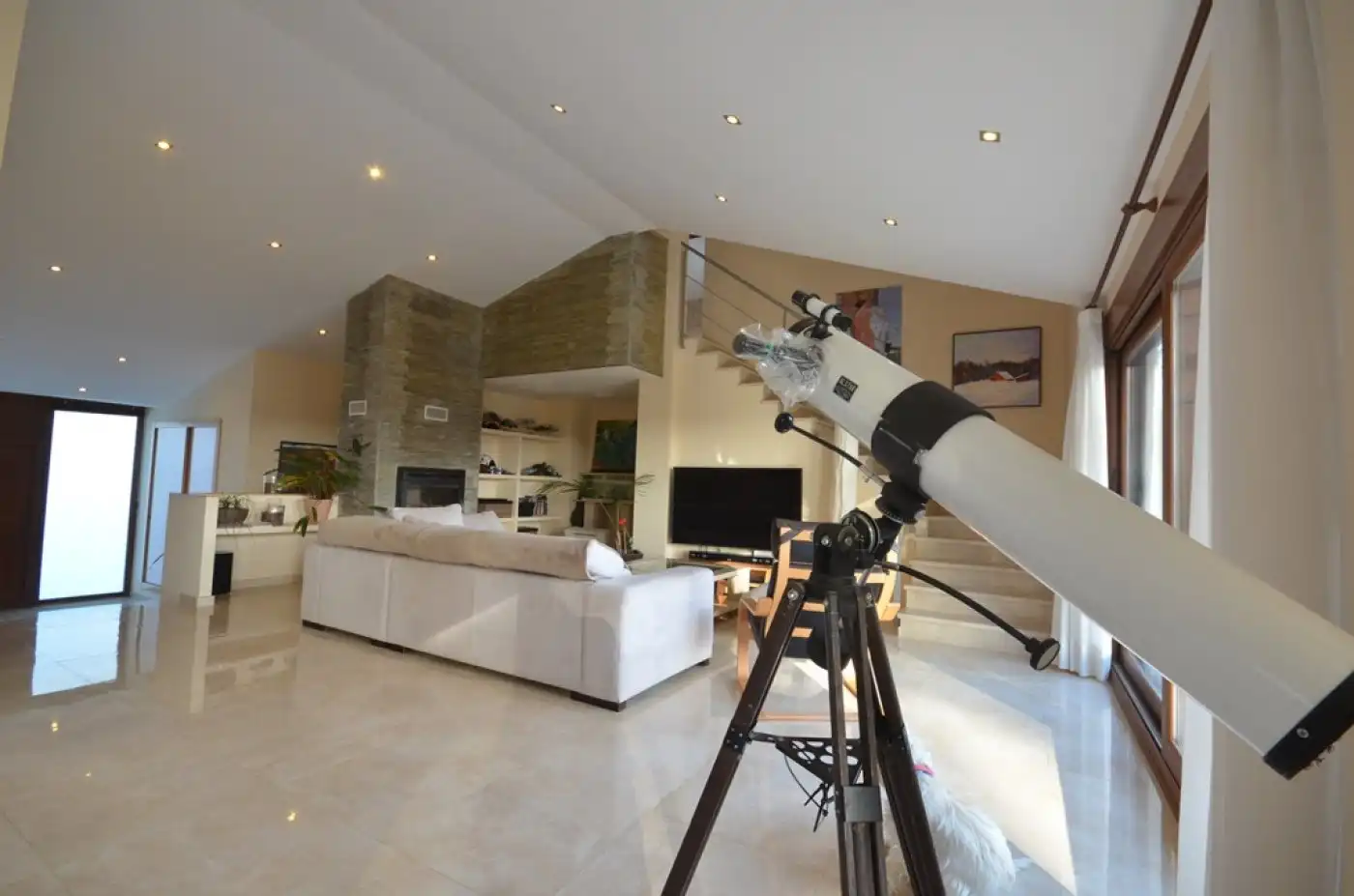 Sala de estar de Casa o chalet de alquiler en Albacete con Calefacción, Jardín privado y Trastero