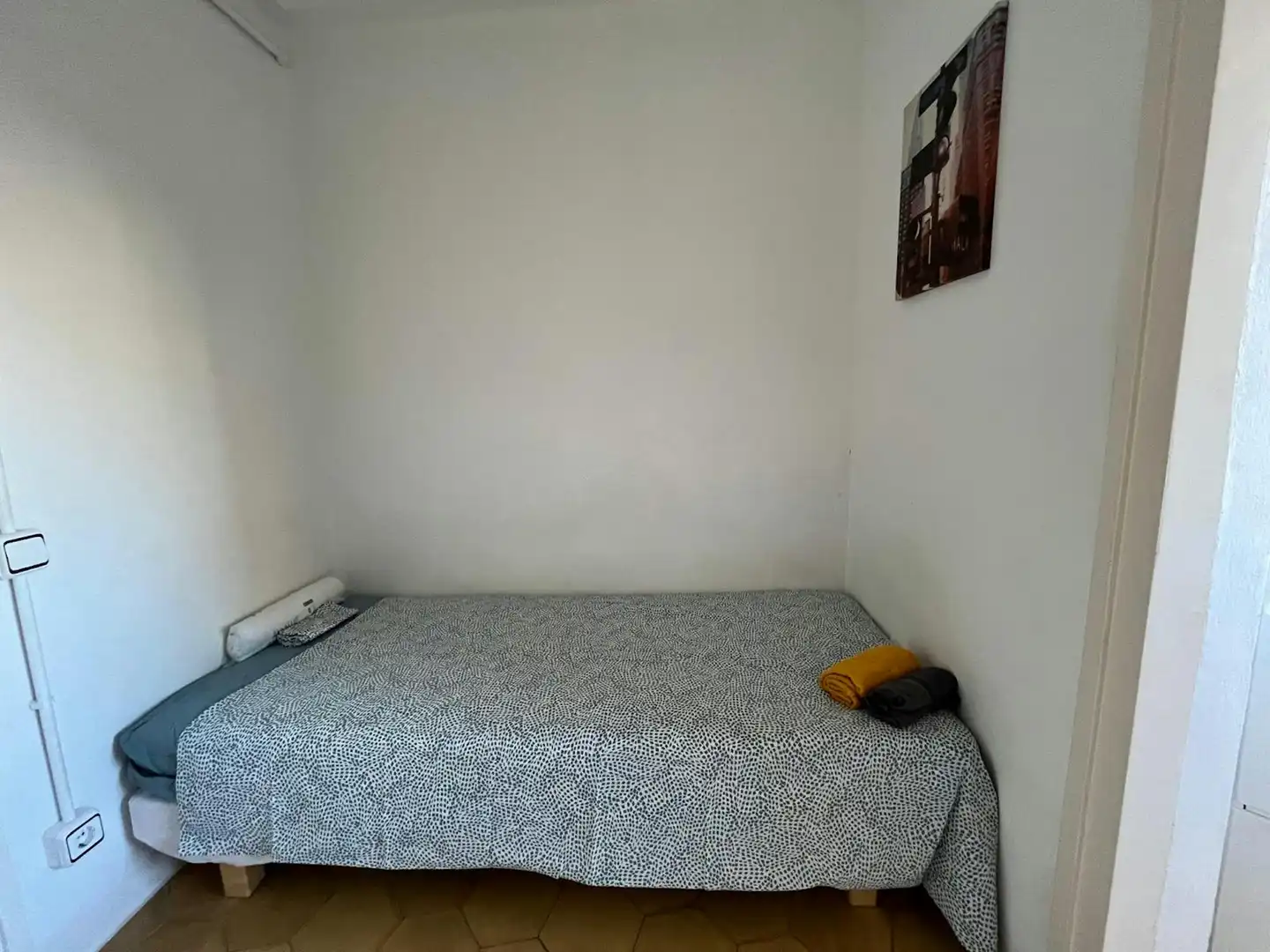 Bedroom of Flat for share in  Barcelona Capital  with Heating, Furnished and Washing machine
