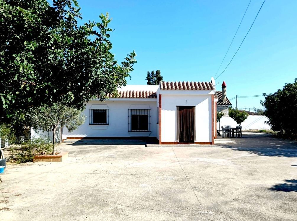 Vista exterior de Casa o chalet en venta en Chiclana de la Frontera con Aire acondicionado, Jardín privado y Trastero