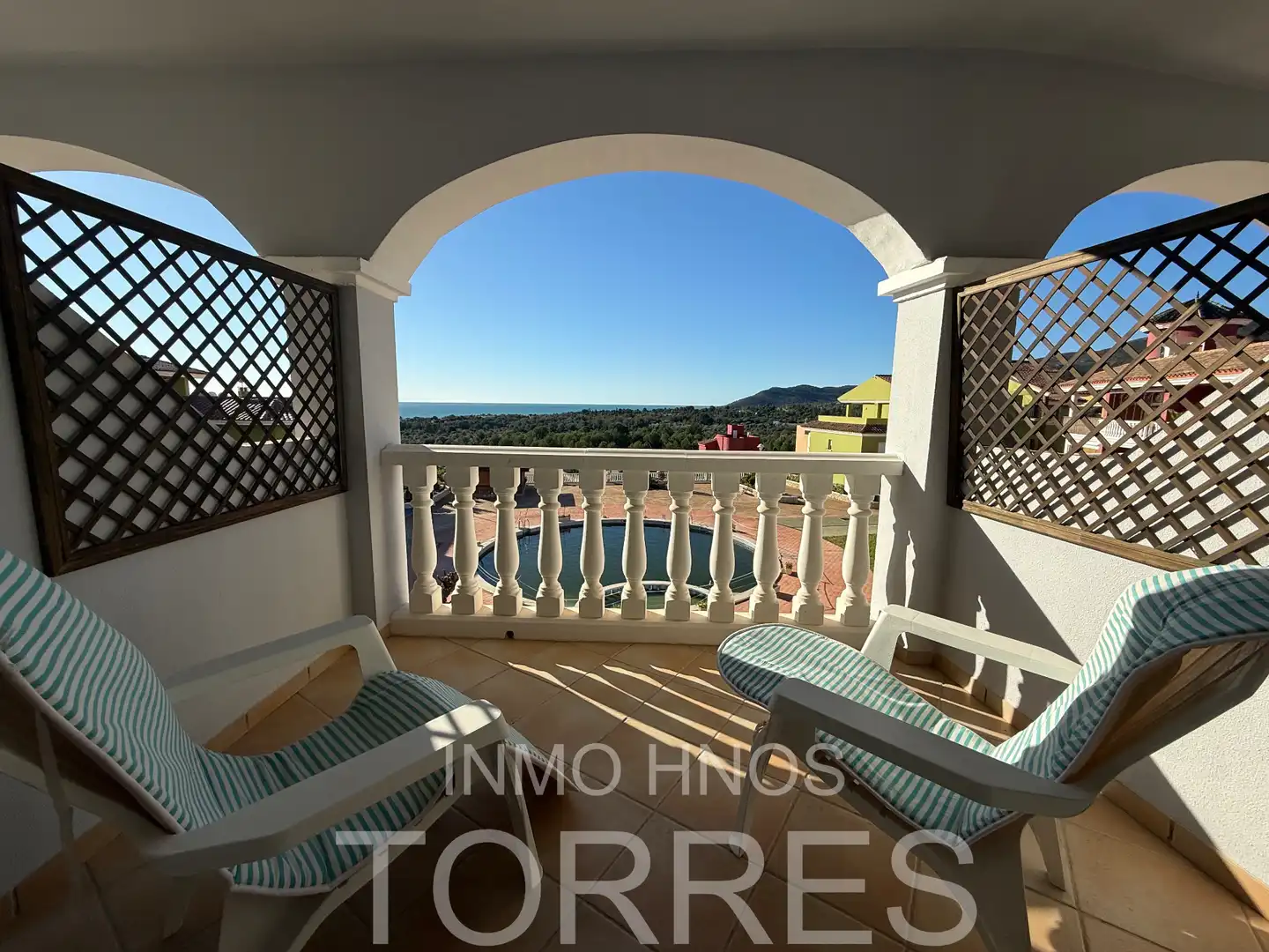 Terrasse von Maisonette zum Verkauf in Peñíscola / Peníscola mit Klimaanlage, Heizung und Terrasse