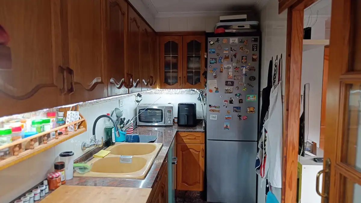 Küche von Wohnung zum Verkauf in Valencia mit Terrasse und Abstellraum