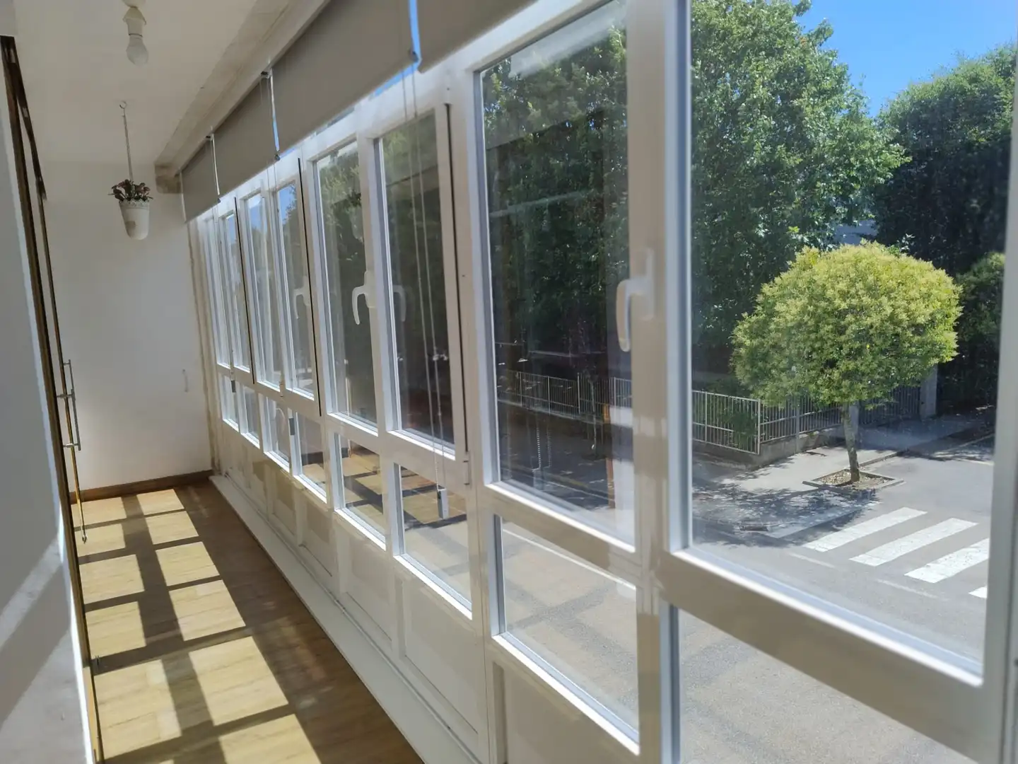 Terraza de Piso de alquiler en Santiago de Compostela  con Calefacción, Amueblado y Horno