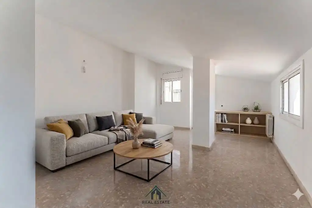 Wohnzimmer von Maisonette zum Verkauf in Mataró mit Klimaanlage, Heizung und Terrasse