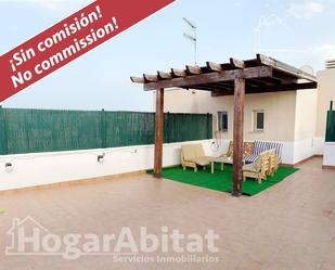 Terrace of Attic for sale in Garrucha  with Air Conditioner, Heating and Private garden