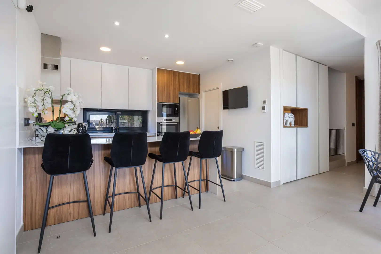 Cocina de Casa o chalet en venta en Rojales con Aire acondicionado, Jardín privado y Terraza