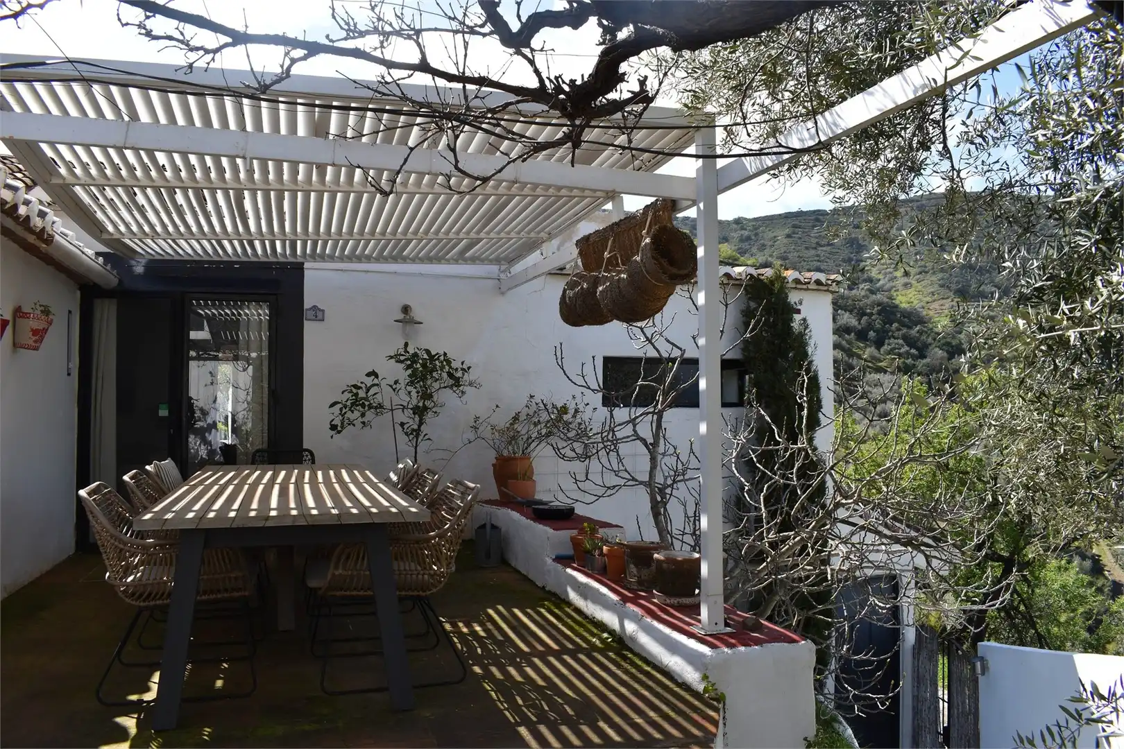 Terrassa de Casa o xalet en venda en Arenas amb Aire condicionat, Jardí privat i Terrassa