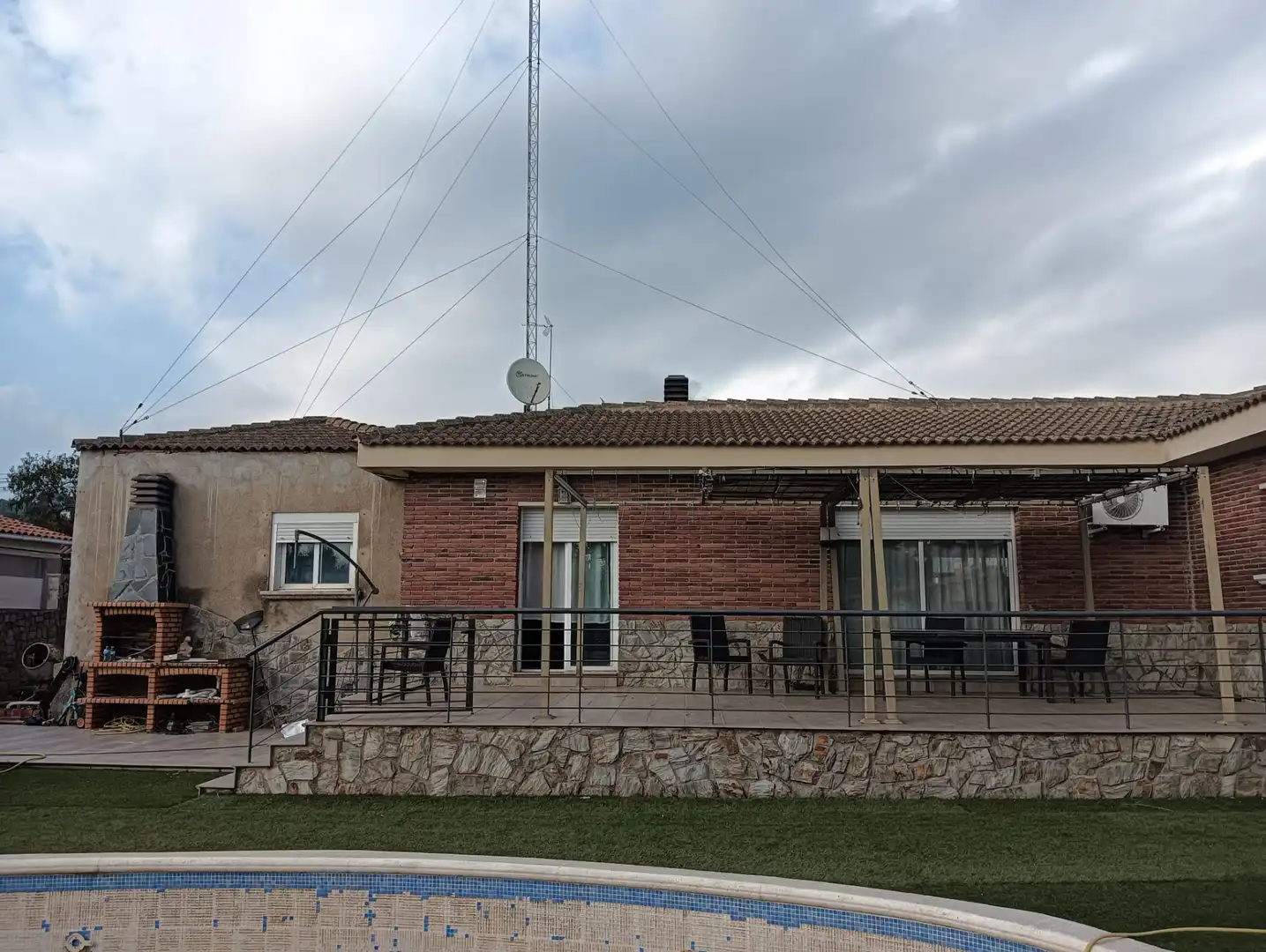 Exterior view of Houses for sale in Viladecavalls  with Air Conditioner, Heating and Private garden