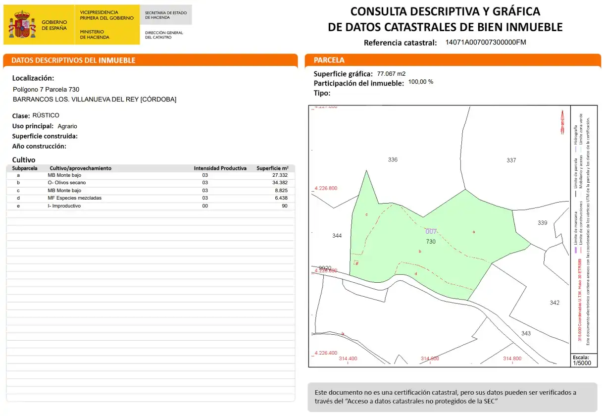 Residencial en venta en 7. Parcela, Villanueva del Rey