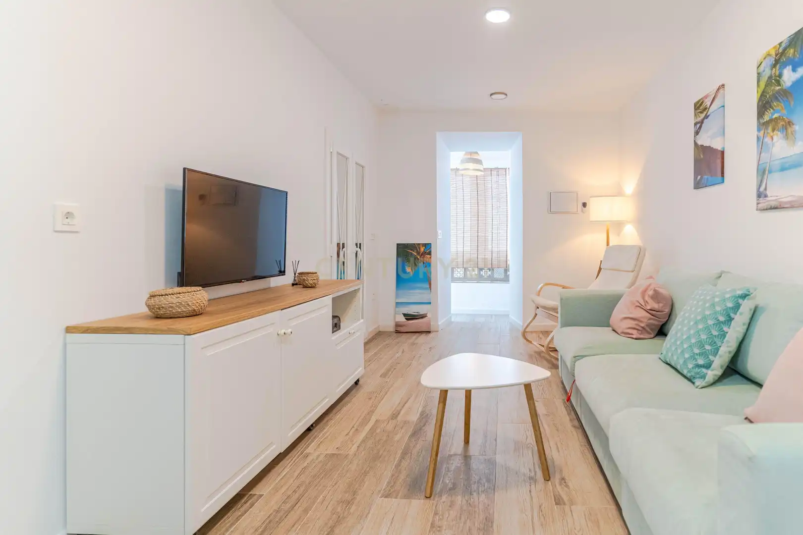 Sala de estar de Casa o chalet en venta en Almuñécar con Aire acondicionado, Lavadora y Microondas