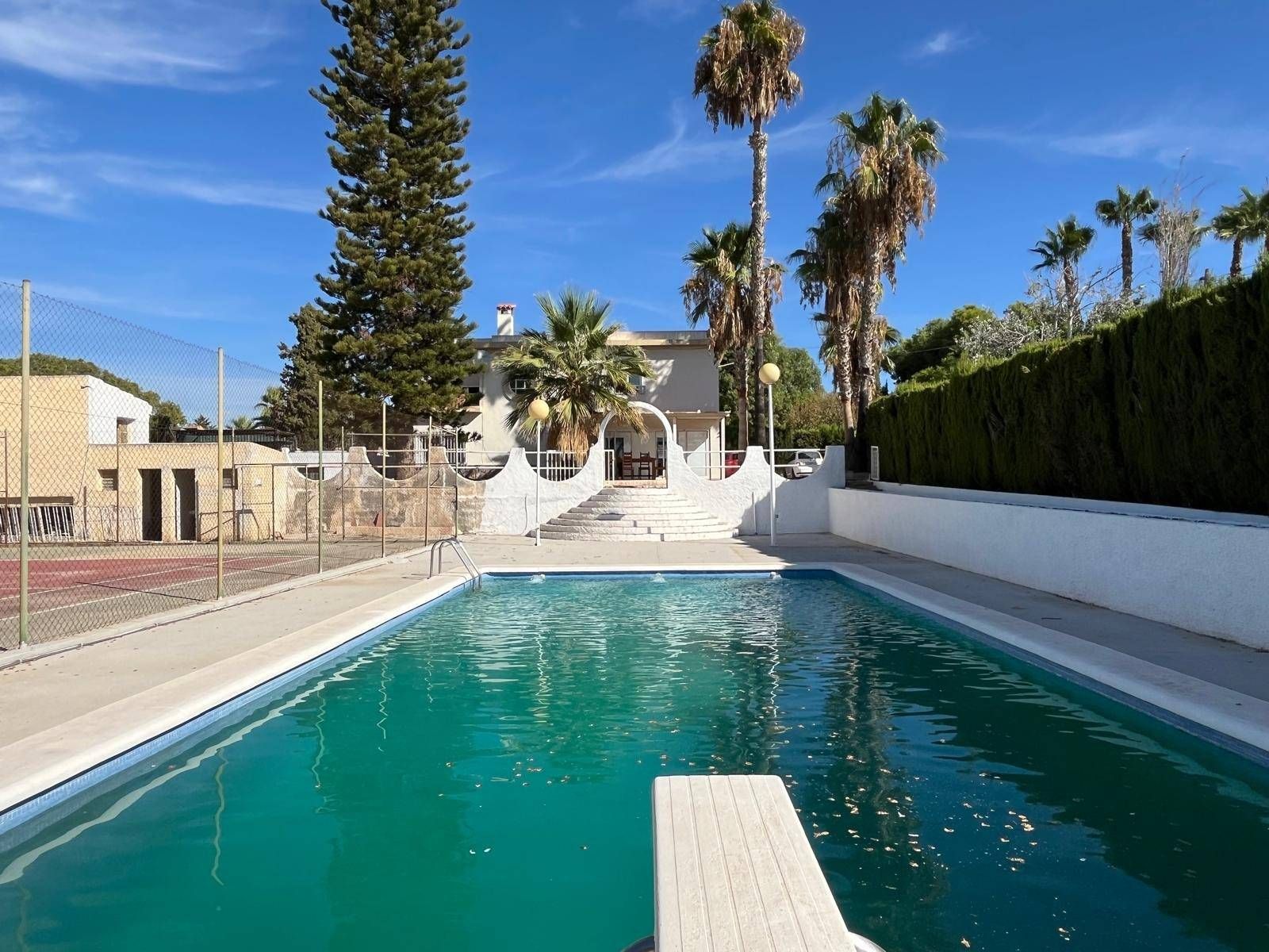 Piscina de Casa o xalet en venda en Elche / Elx amb Aire condicionat, Jardí privat i Traster