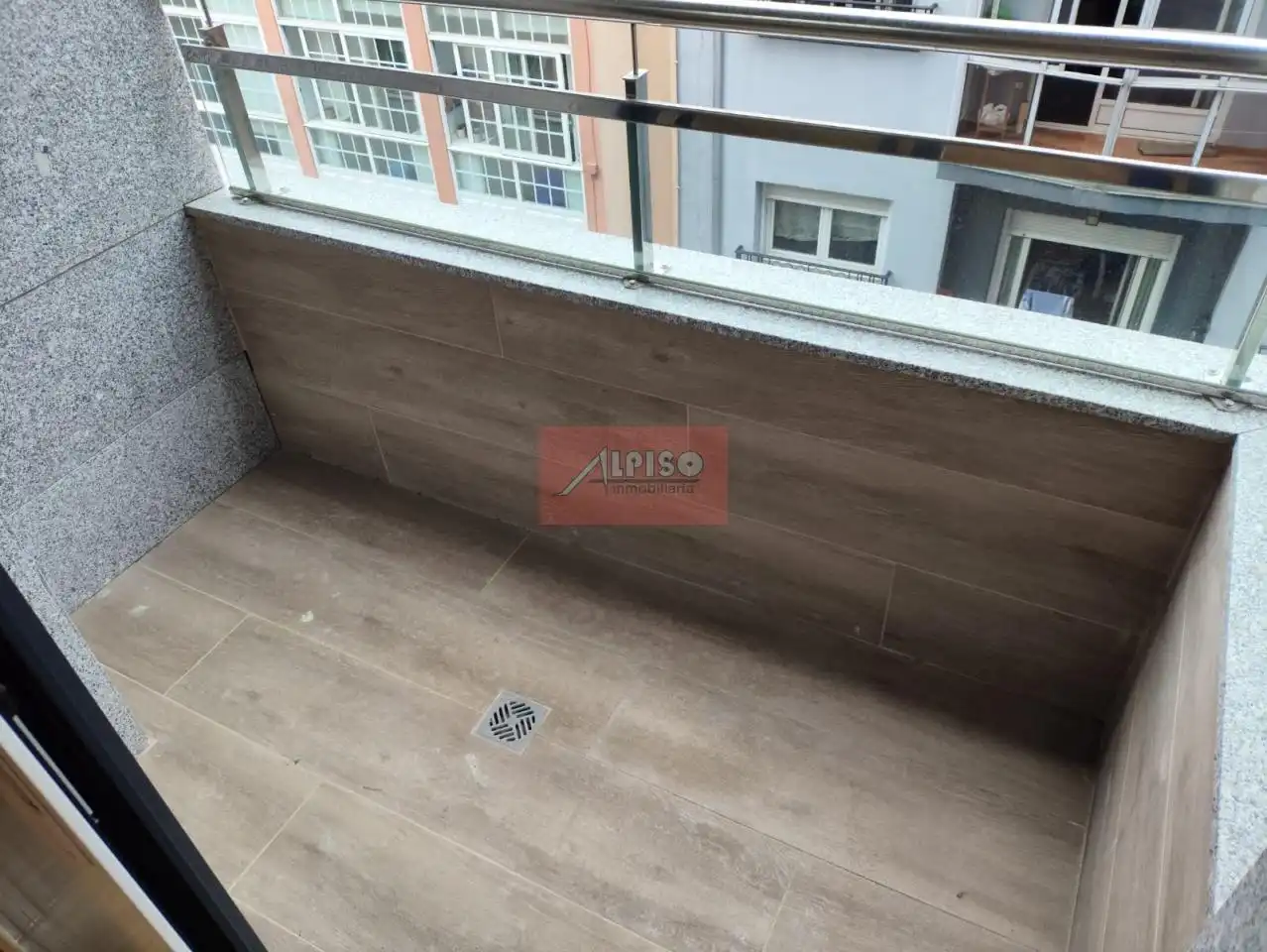 Terrassa de Apartament de lloguer en Ourense Capital  amb Calefacció i Balcó