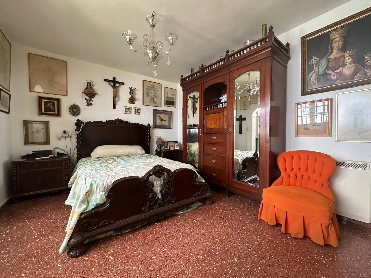 Dormitori de Casa adosada en venda en Mijas amb Aire condicionat i Calefacció