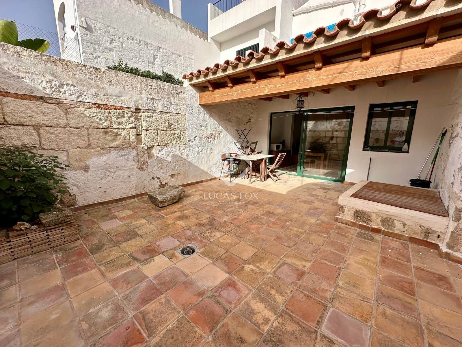 Terrassa de Pis de lloguer en Ciutadella de Menorca amb Terrassa, Traster i Moblat