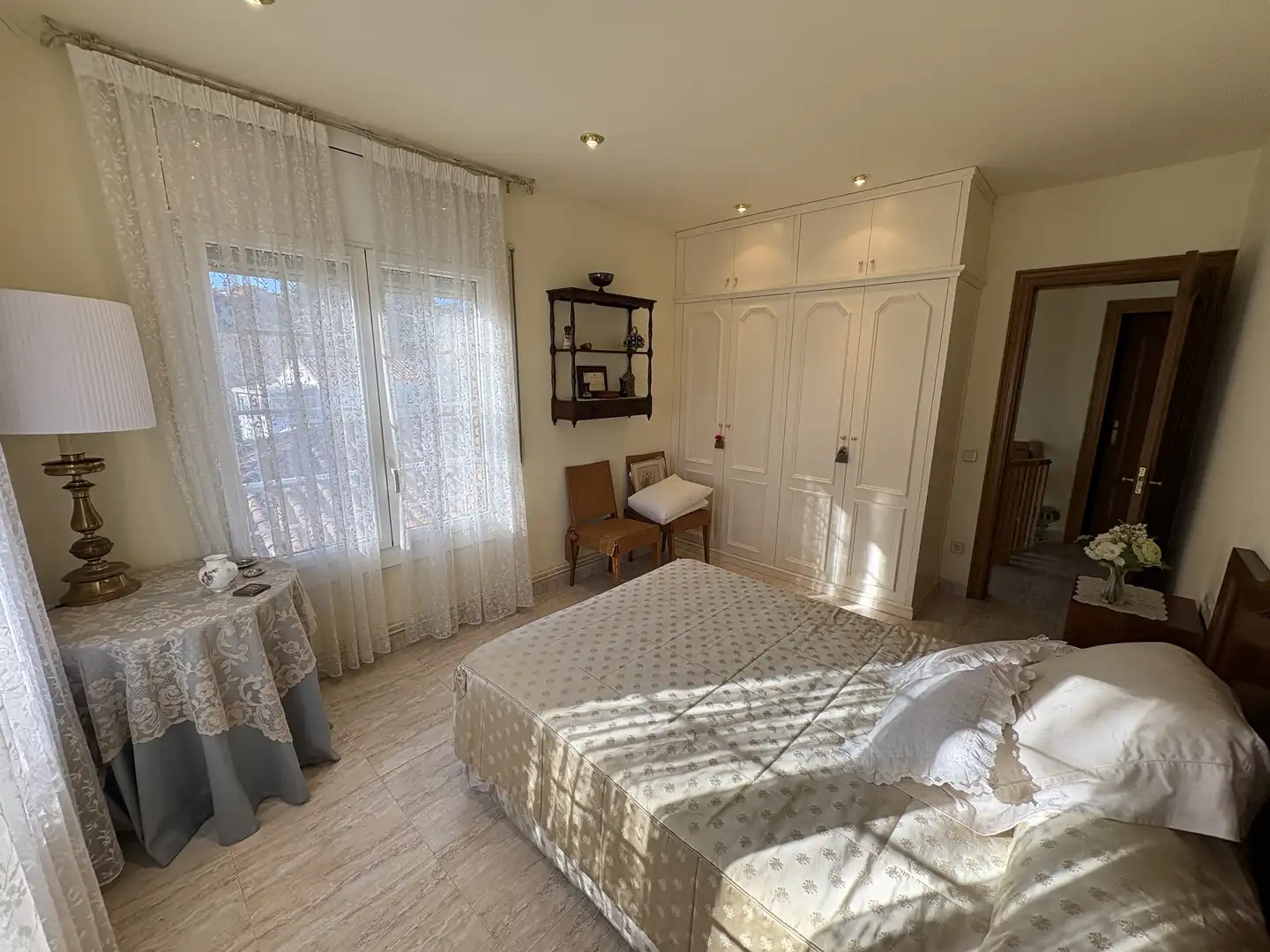 Bedroom of Houses for sale in Sant Cugat del Vallès  with Heating, Private garden and Terrace