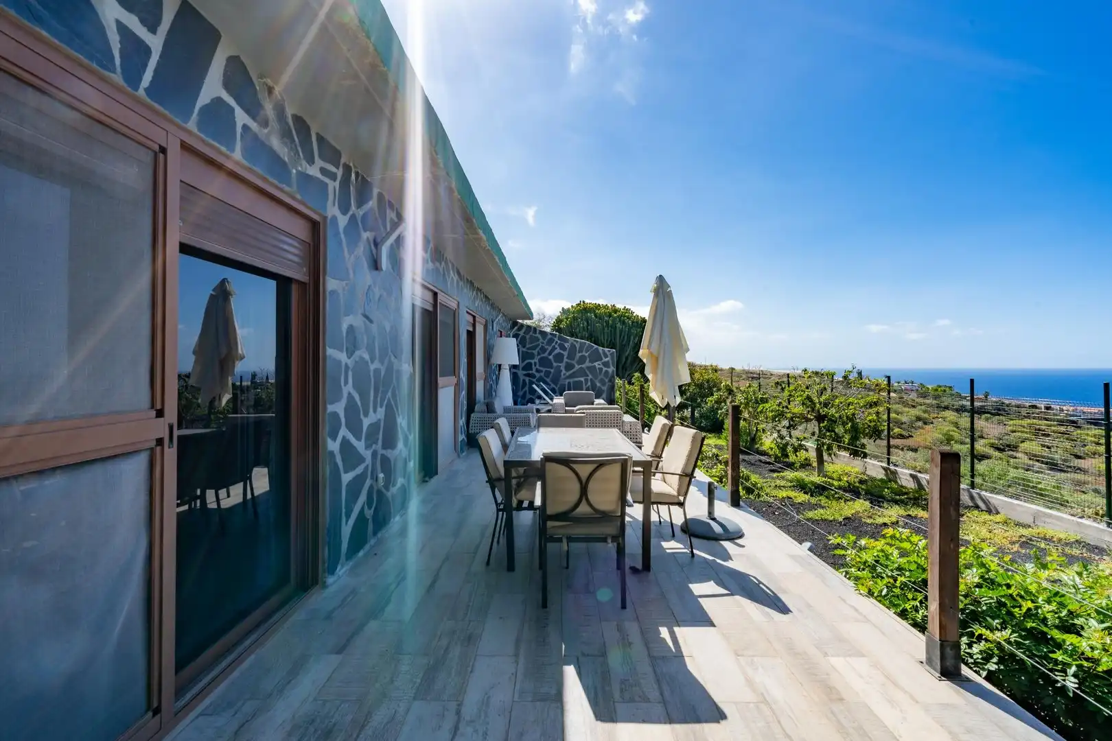 Terraza de Casa o chalet en venta en Guía de Isora con Aire acondicionado, Jardín privado y Terraza
