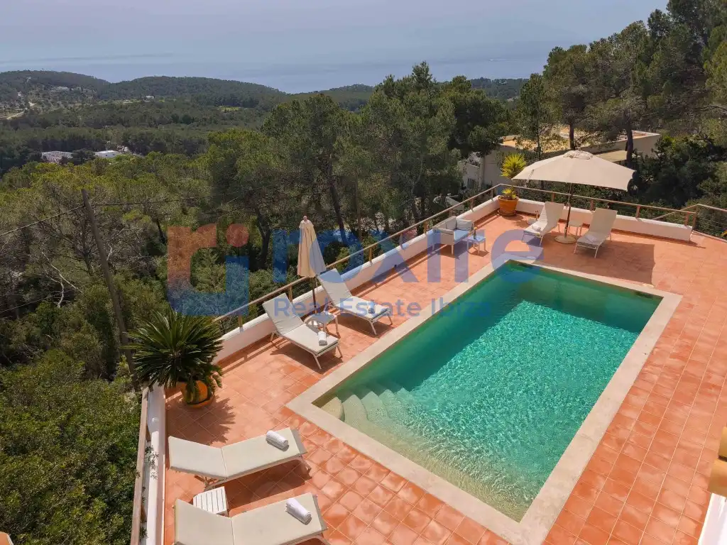 Swimming pool of Houses for rent in Sant Josep de sa Talaia  with Air Conditioner, Private garden and Terrace