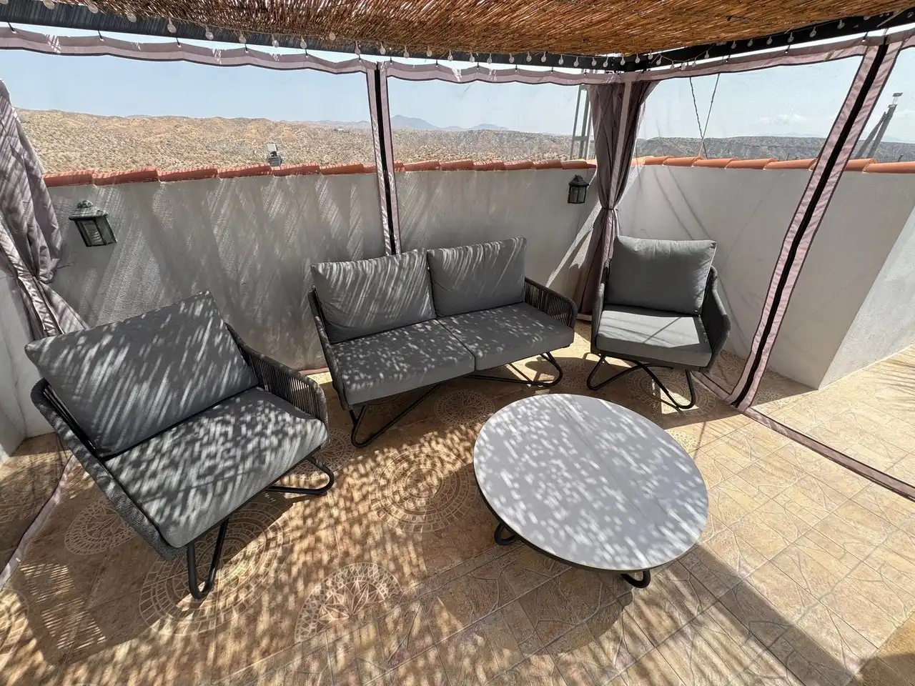 Terrassa de Casa o xalet en venda en Huércal-Overa amb Aire condicionat, Terrassa i Piscina