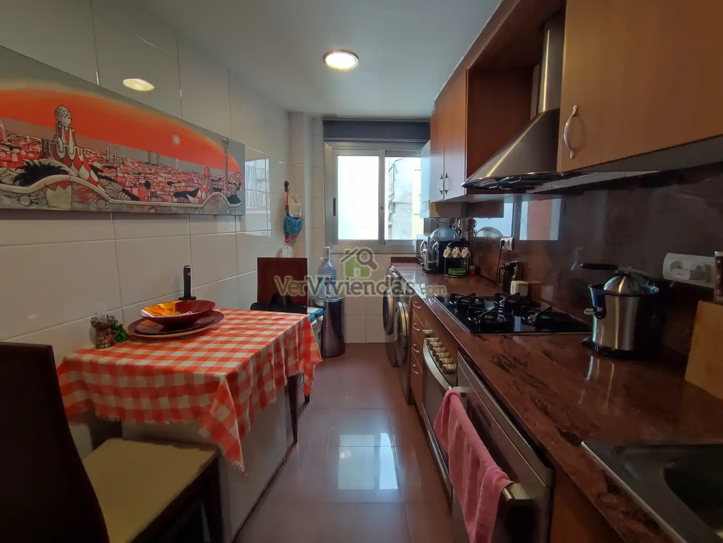 Cocina de Piso en venta en Barcelona con Aire acondicionado, Calefacción y Parquet