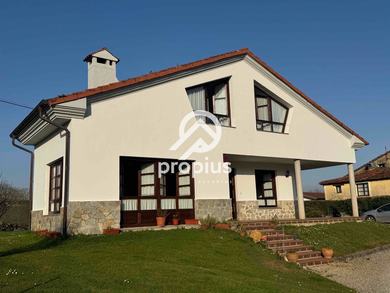 Vista exterior de Casa o chalet en venta en Ribadedeva con Calefacción, Jardín privado y Terraza