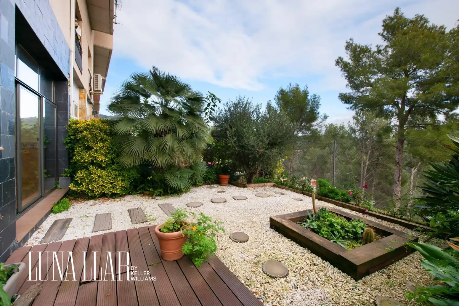 Terraza de Casa adosada en venta en Sant Climent de Llobregat con Calefacción, Parquet y Terraza