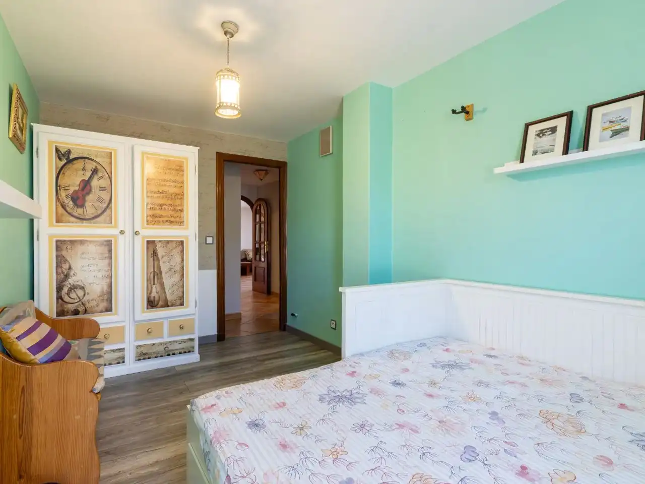 Bedroom of Attic for rent in Moaña, Pontevedra