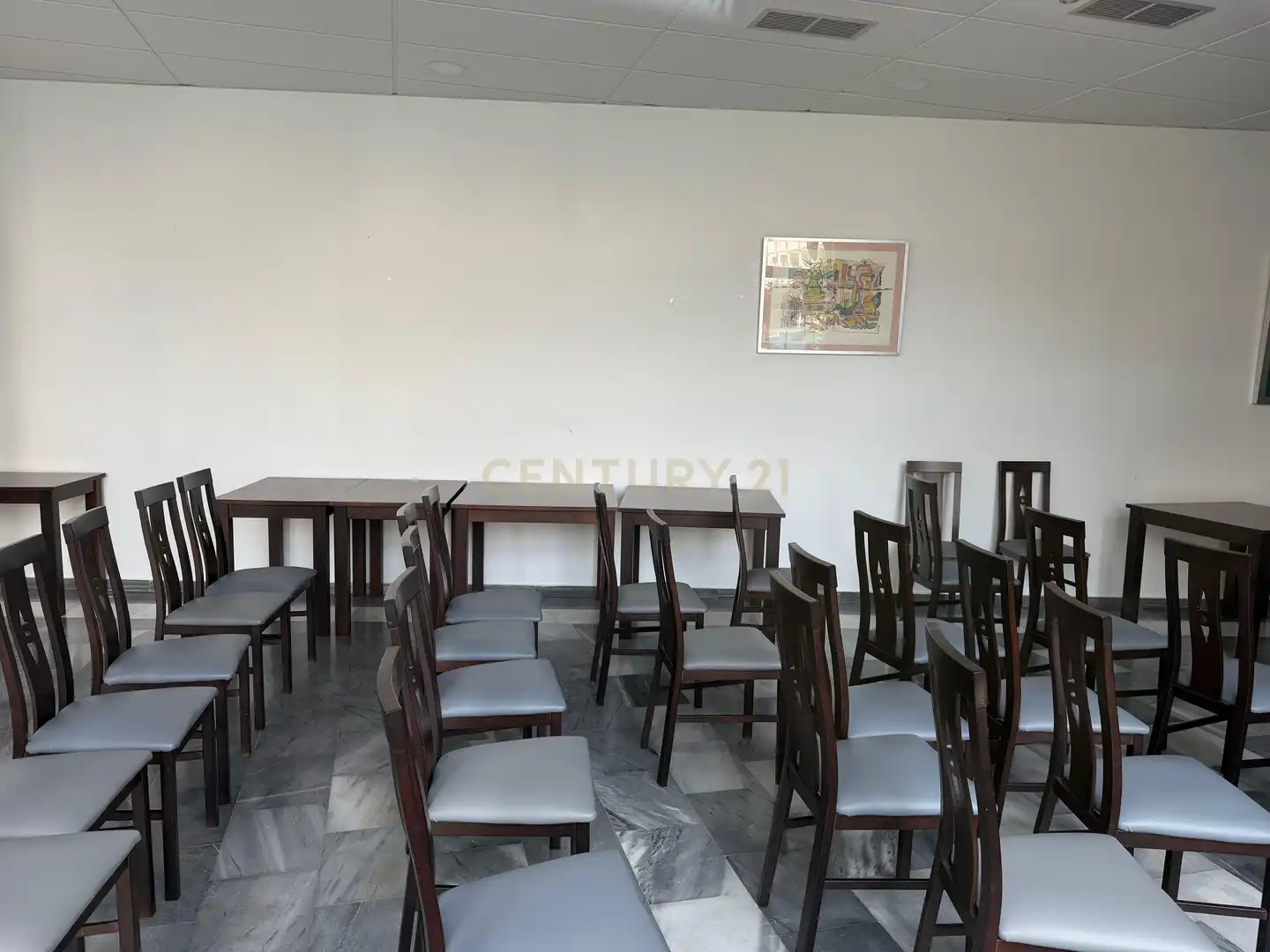 Menjador de Apartament de lloguer en Mijas amb Aire condicionat, Jardí privat i Traster