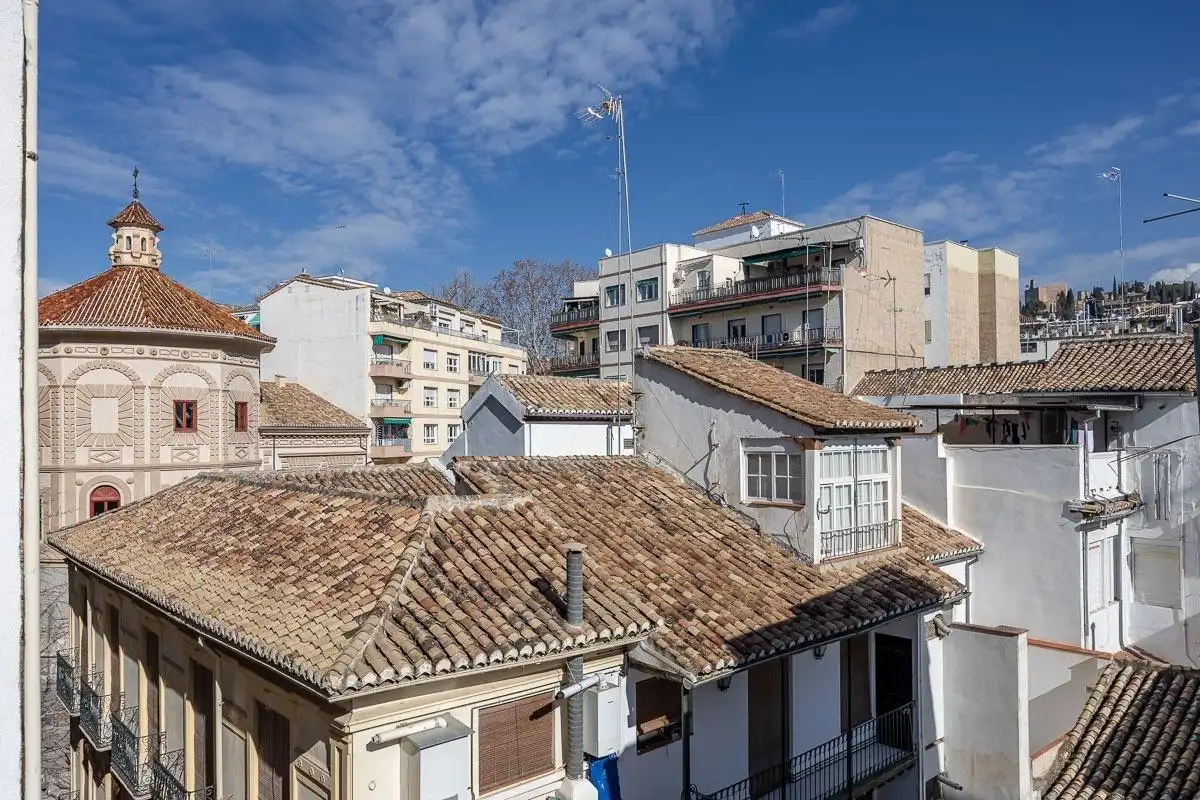 Exterior view of Flat for sale in Granada  with Air Conditioner, Terrace and Balcony