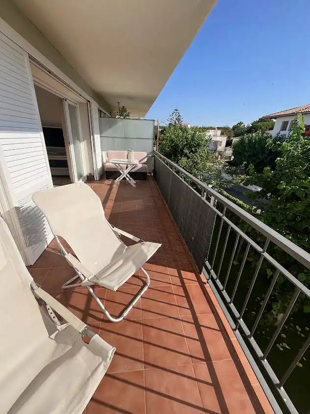 Terraza de Apartamento de alquiler en Sitges con Calefacción, Jardín privado y Terraza