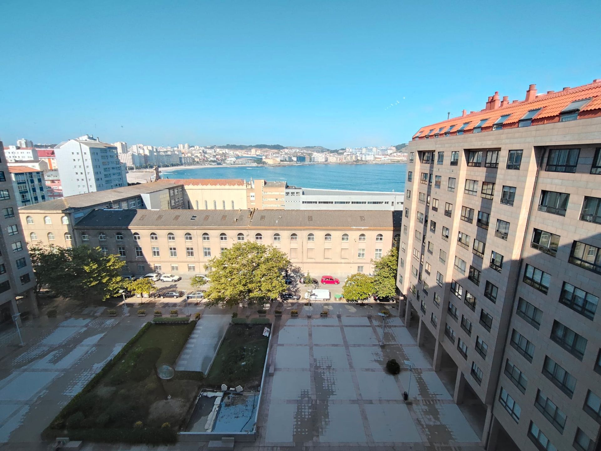 Exterior view of Flat to rent in A Coruña Capital   with Heating, Parquet flooring and Storage room