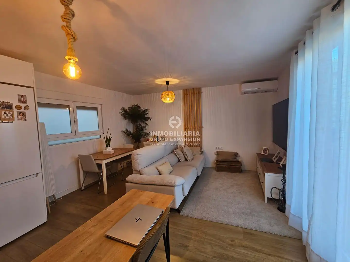 Sala de estar de Piso en venta en Aspe con Aire acondicionado