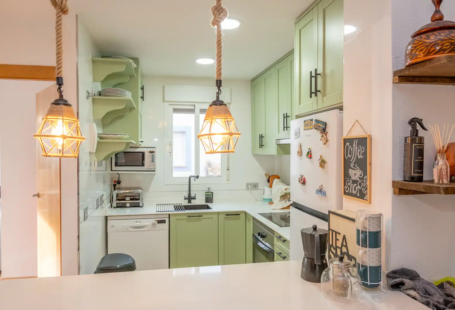 Kitchen of Attic for sale in Cartagena  with Air Conditioner, Heating and Parquet flooring