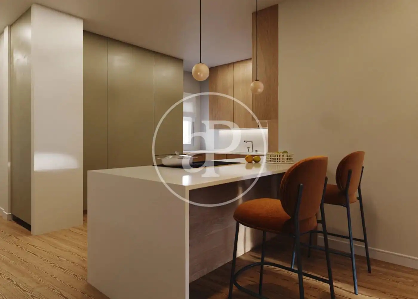 Cocina de Ático en venta en Madrid con Aire acondicionado, Calefacción y Terraza