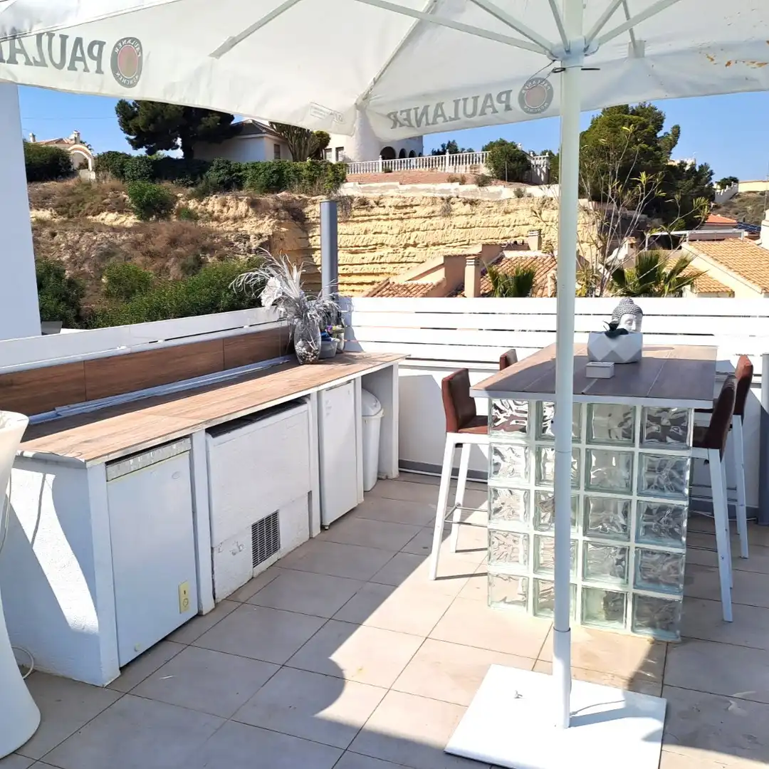 Terrassa de Casa o xalet en venda en Rojales amb Aire condicionat, Jardí privat i Terrassa