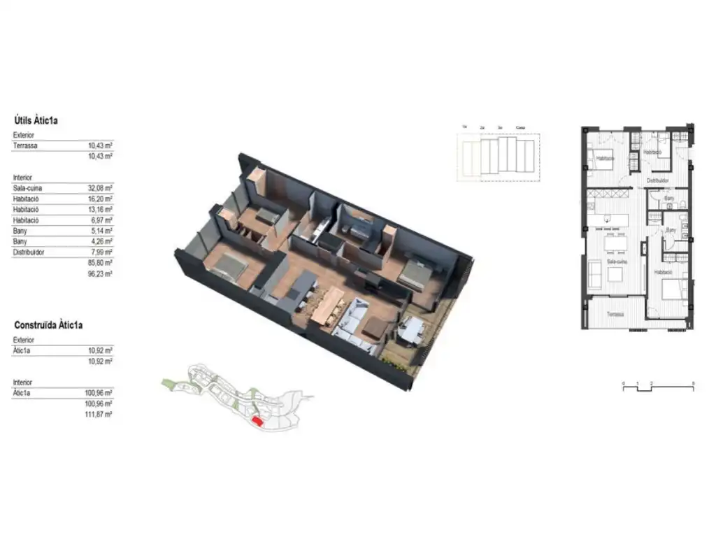 Ático con ascensor en venta en Camí del Coll del Turer, imagen 8