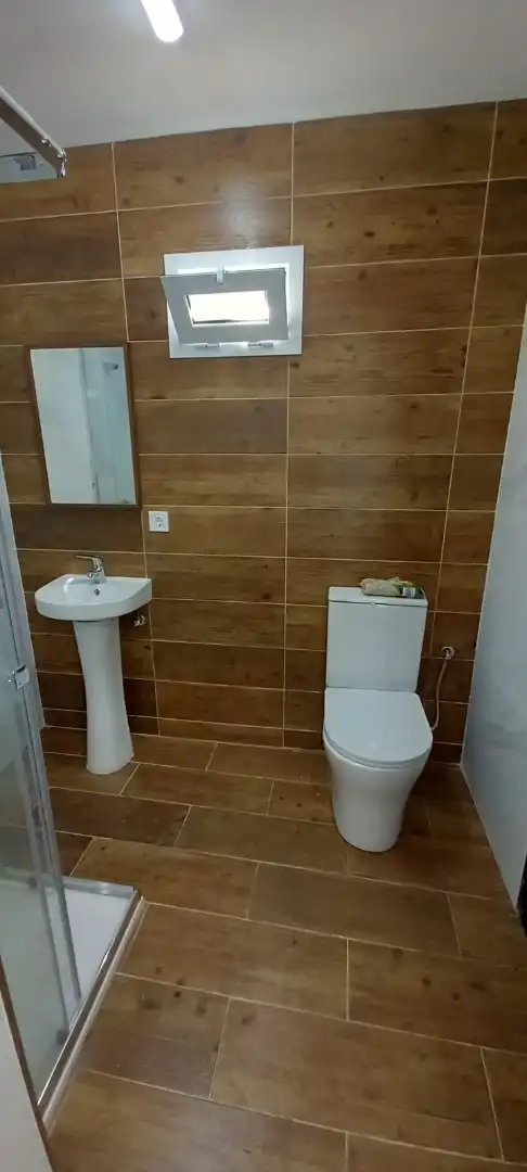 Baño de Finca rústica en venta en Alcalá de Guadaira con Aire acondicionado, Calefacción y Jardín privado
