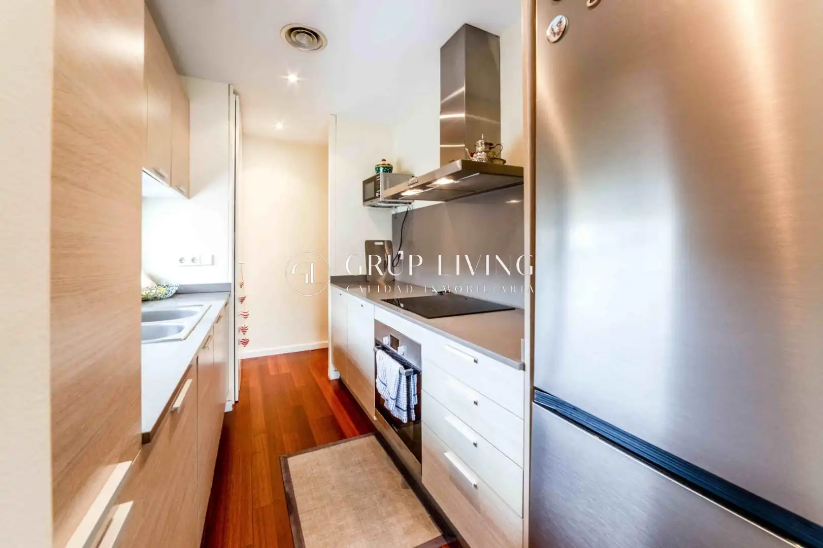Kitchen of Flat for sale in Sitges  with Air Conditioner, Heating and Parquet flooring