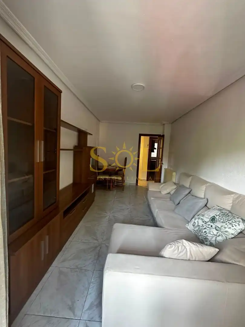 Wohnzimmer von Wohnung zum Verkauf in León Capital  mit Parkett, Terrasse und Möbliert
