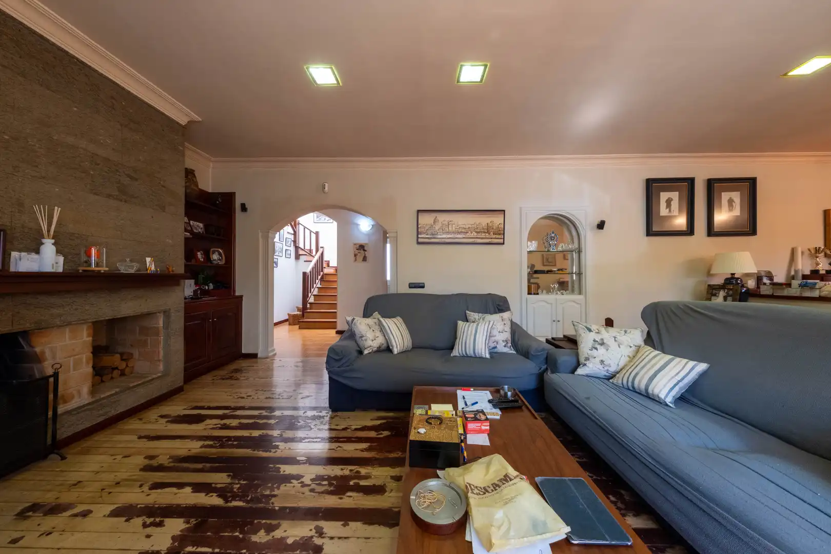 Sala d'estar de Casa o xalet en venda en Las Palmas de Gran Canaria amb Jardí privat, Terrassa i Traster