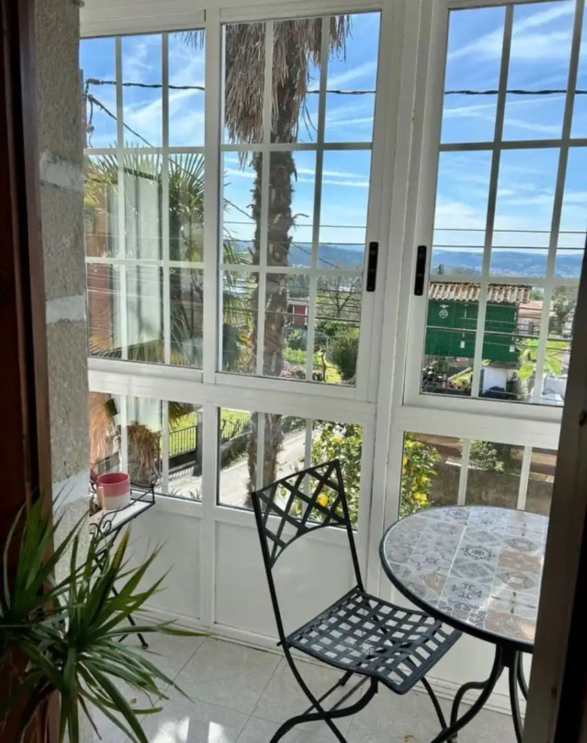 Balcony of Detached homes for sale in Bergondo  with Private garden and Furnished