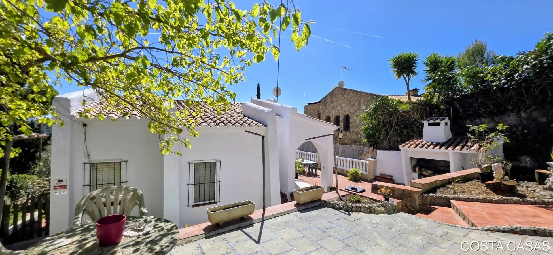 Vista exterior de Casa o chalet en venta en Olivella con Aire acondicionado, Jardín privado y Alarma