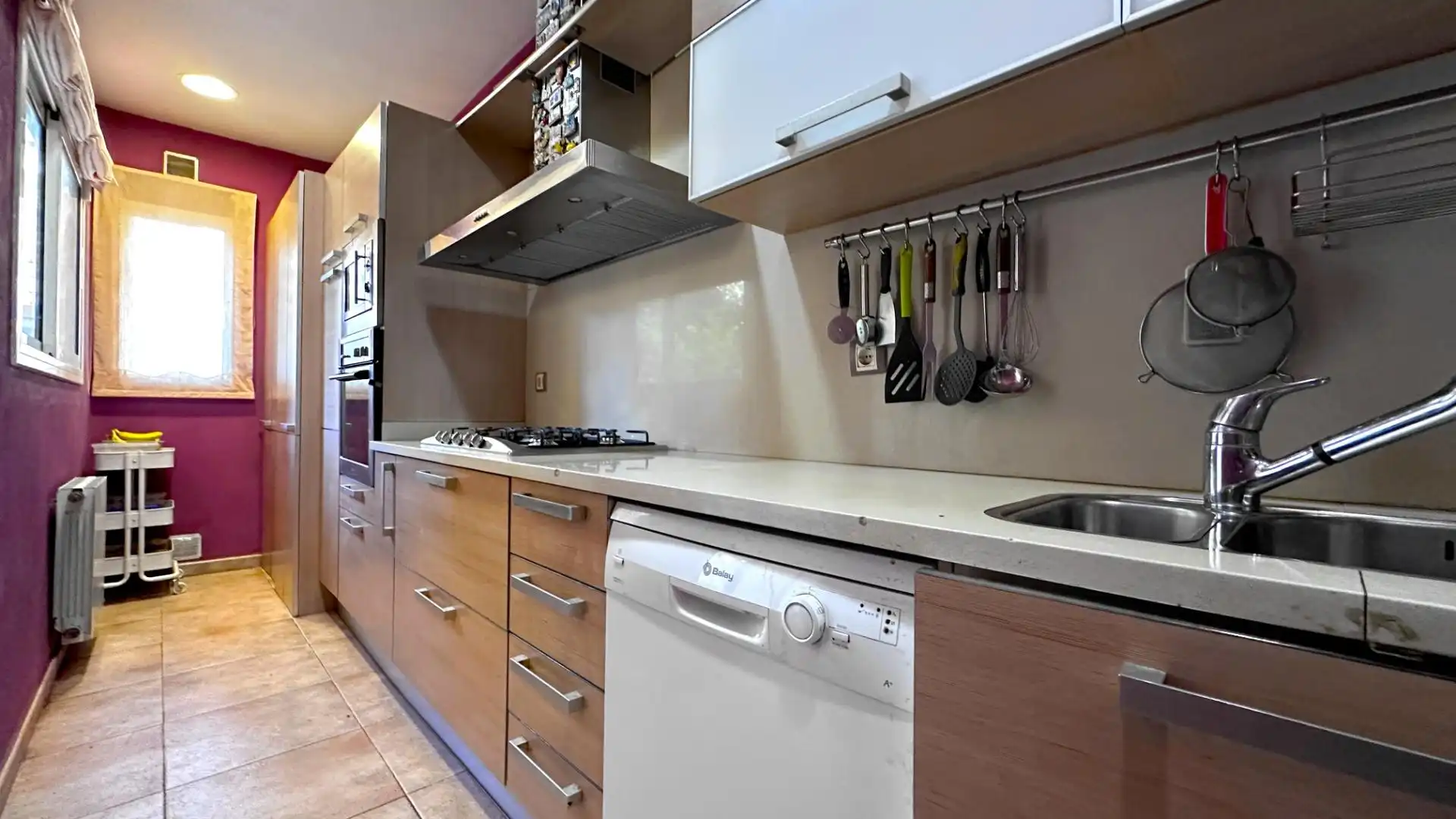 Cocina de Casa o chalet en venta en Terrassa con Aire acondicionado, Calefacción y Terraza