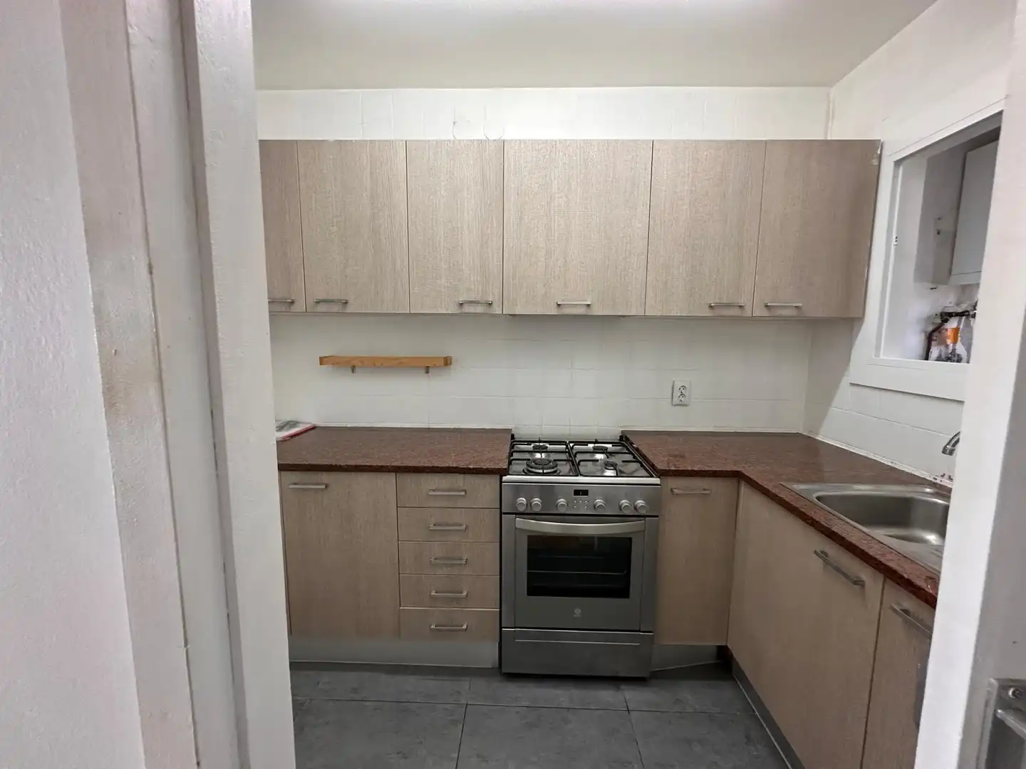Cuina de Apartament en venda en Sitges amb Parquet, Terrassa i Balcó