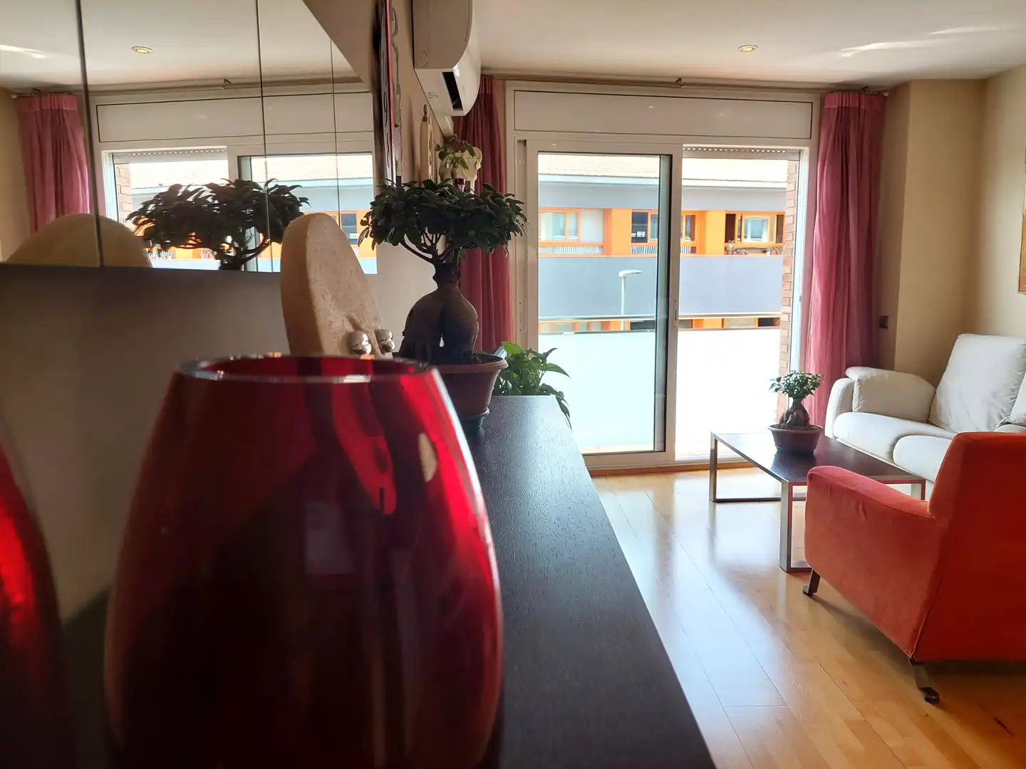 Sala de estar de Piso en venta en Manresa con Aire acondicionado, Calefacción y Trastero