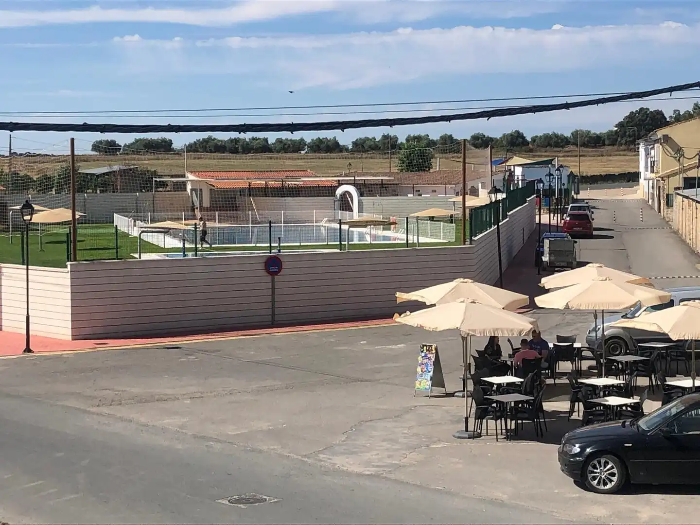 Swimming pool of Buildings for sale in Albalá